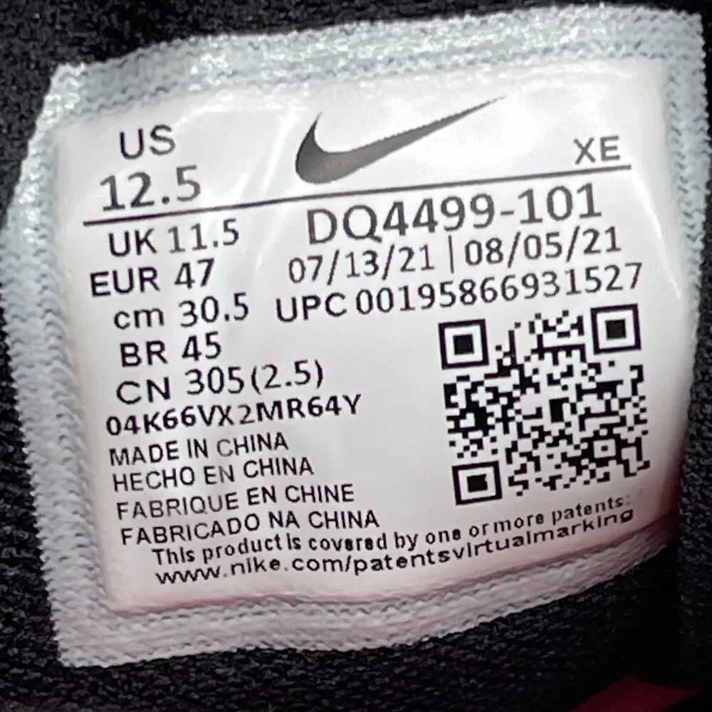 Nike Air Zoom Pegasus 38 Shoes Mens Size 12.5 Sail Gym Red Dune Running Comfort